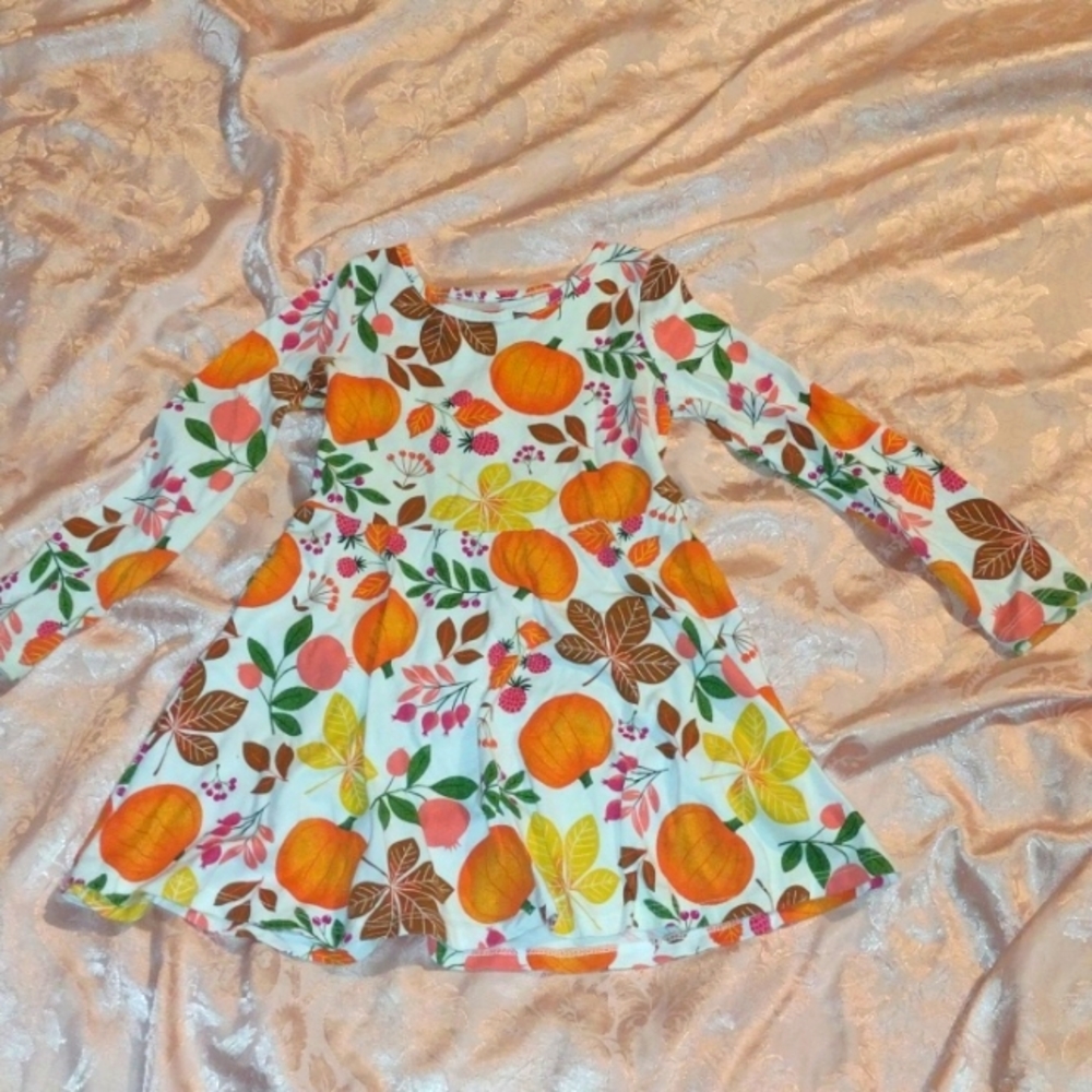 Fall kids dress toddler